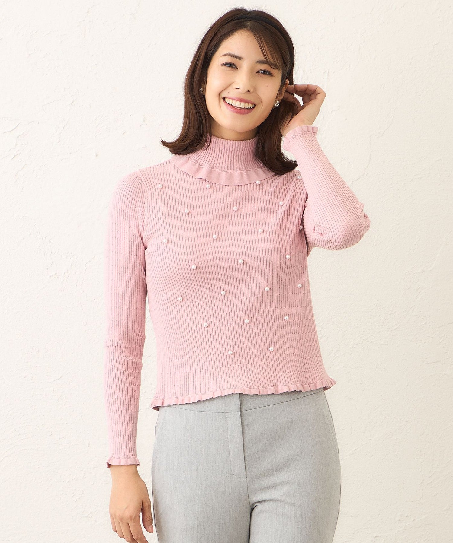 2361-W5N1366512__,12,モデル身長167cm 着用サイズ：40