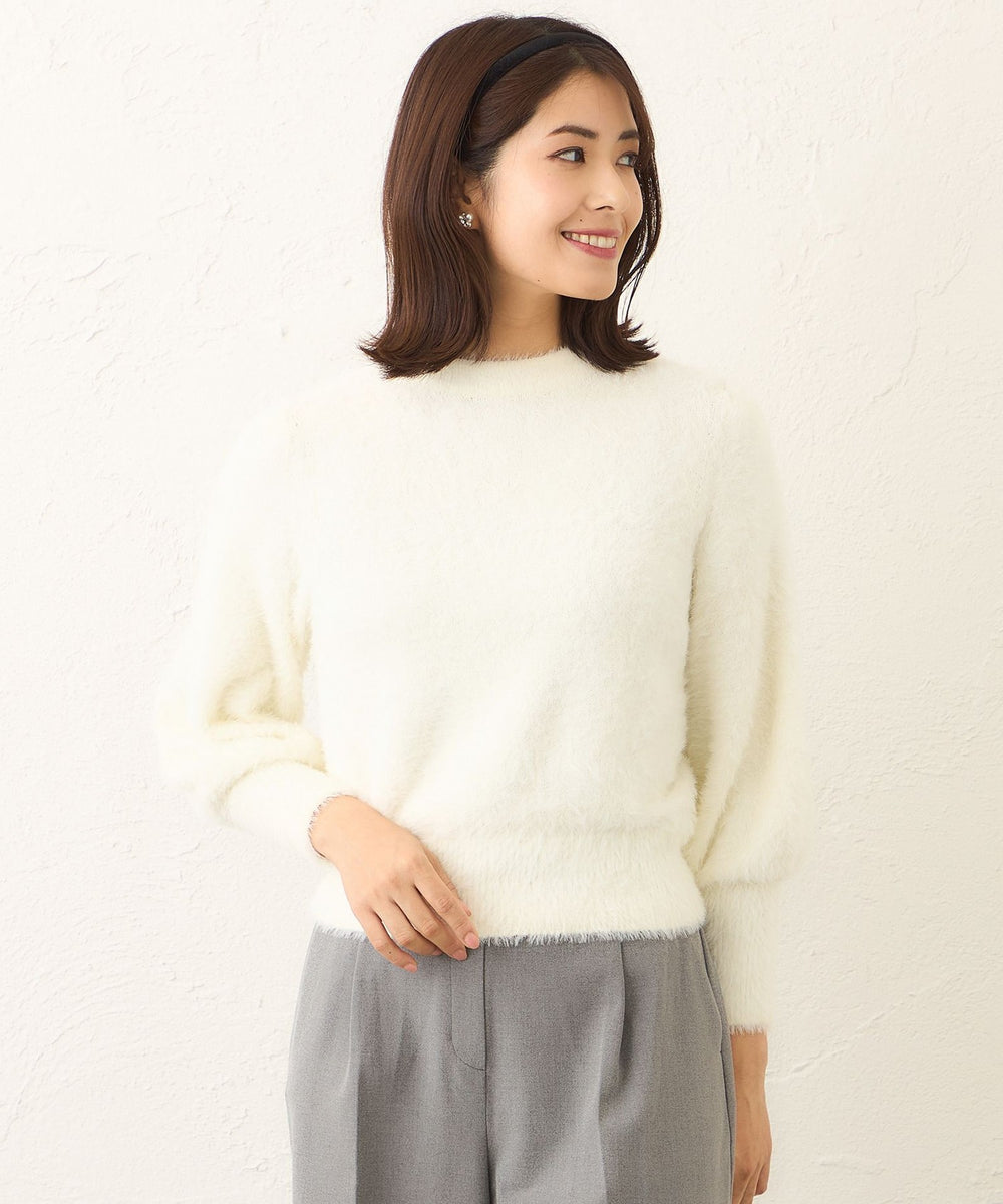 フェザーモール ホールガーメントニット(トップス)｜TO BE CHIC(トゥー