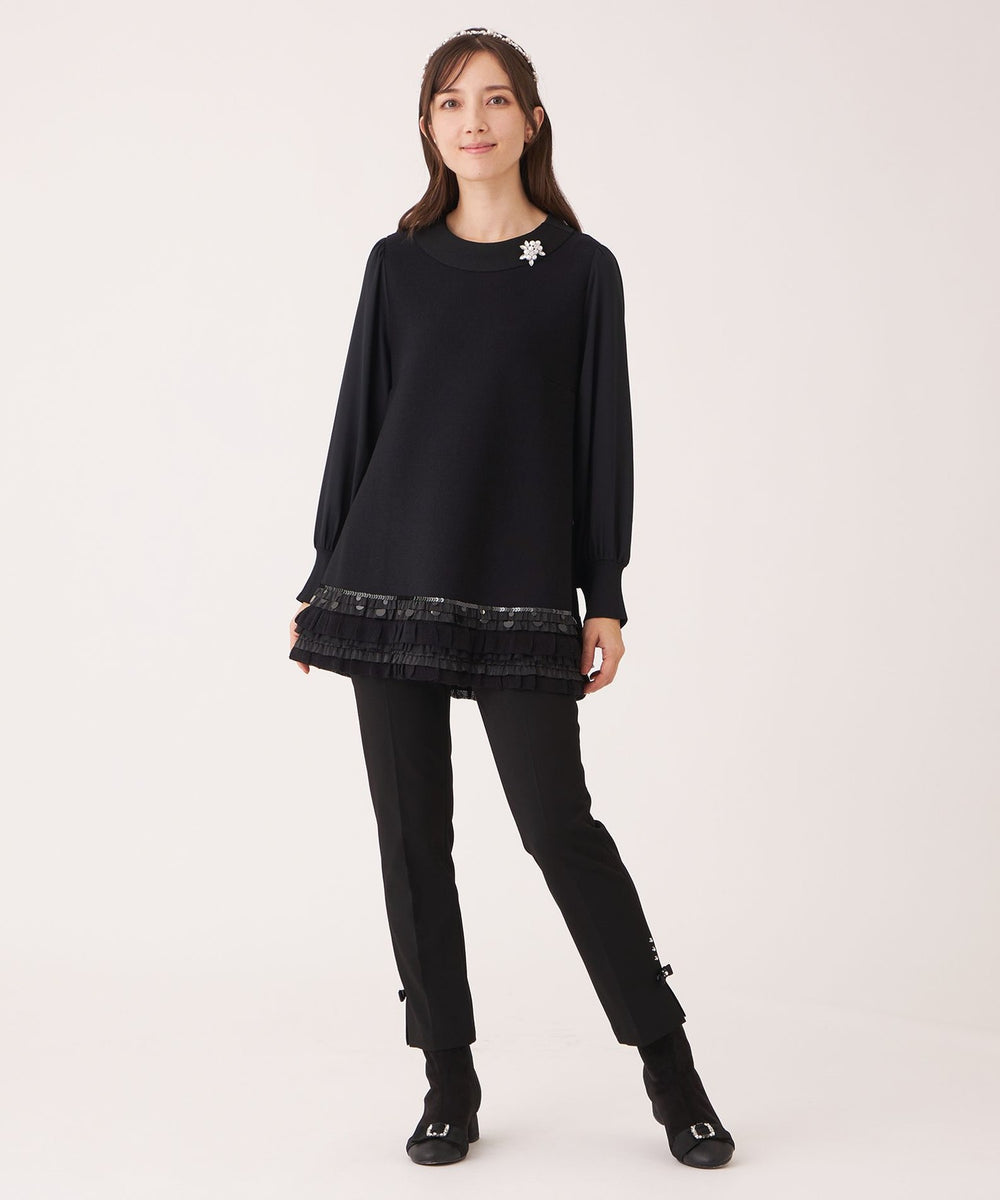 エレガンスヘム ニットチュニック(トップス)｜TO BE CHIC(トゥー ビー