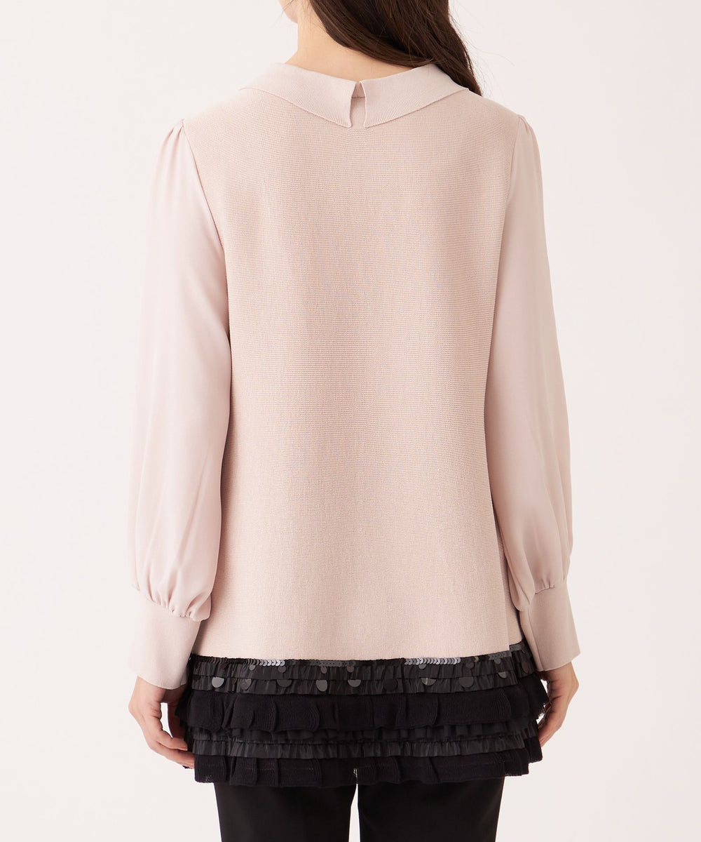 エレガンスヘム ニットチュニック(トップス)｜TO BE CHIC(トゥー ビー