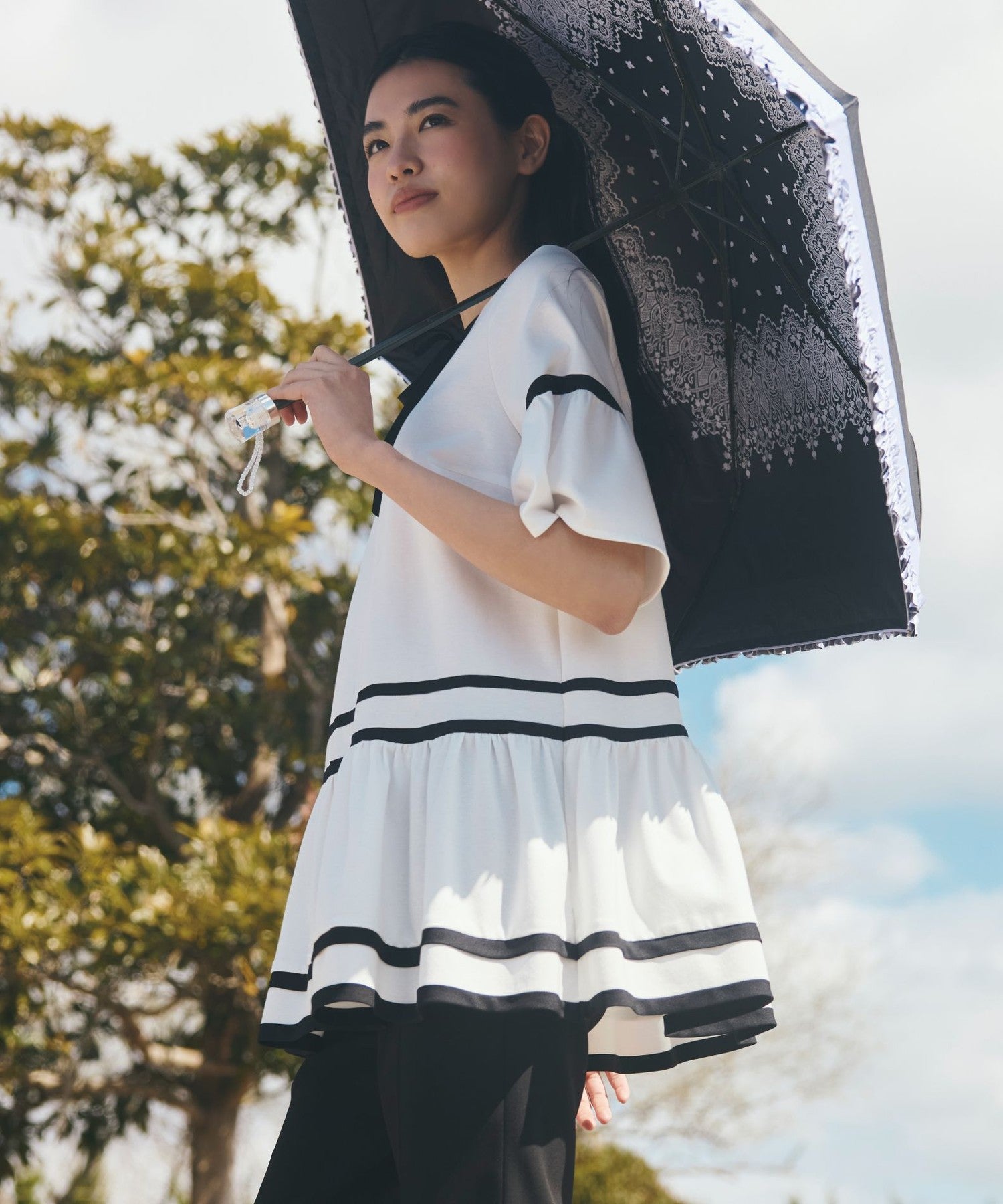 2361-W5P0974602__,02,モデル身長168cm 着用サイズ：40