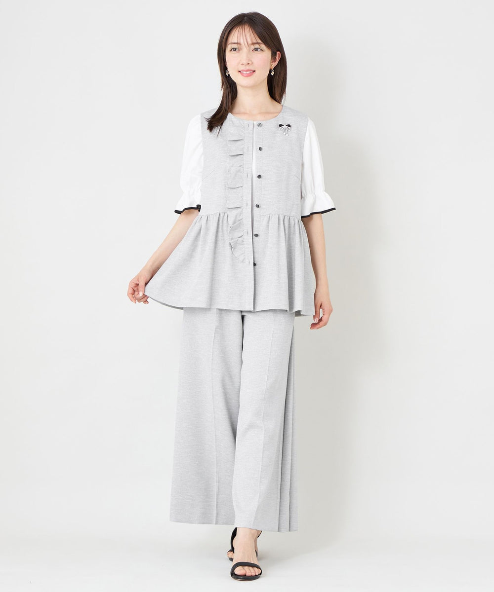 ポイントリボン デザインプルオーバー(トップス)｜TO BE CHIC(トゥー