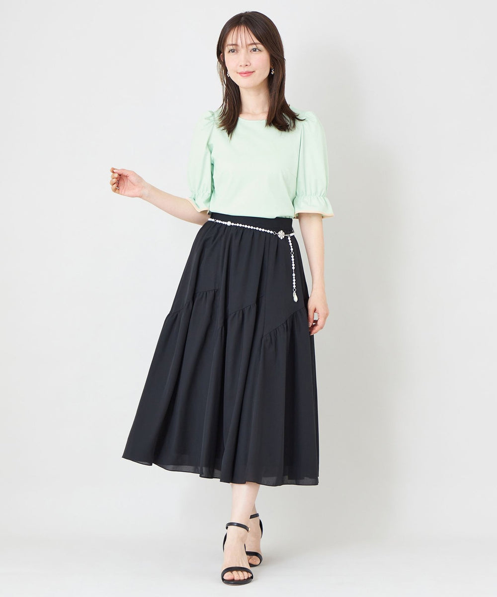 ポイントリボン デザインプルオーバー(トップス)｜TO BE CHIC(トゥー
