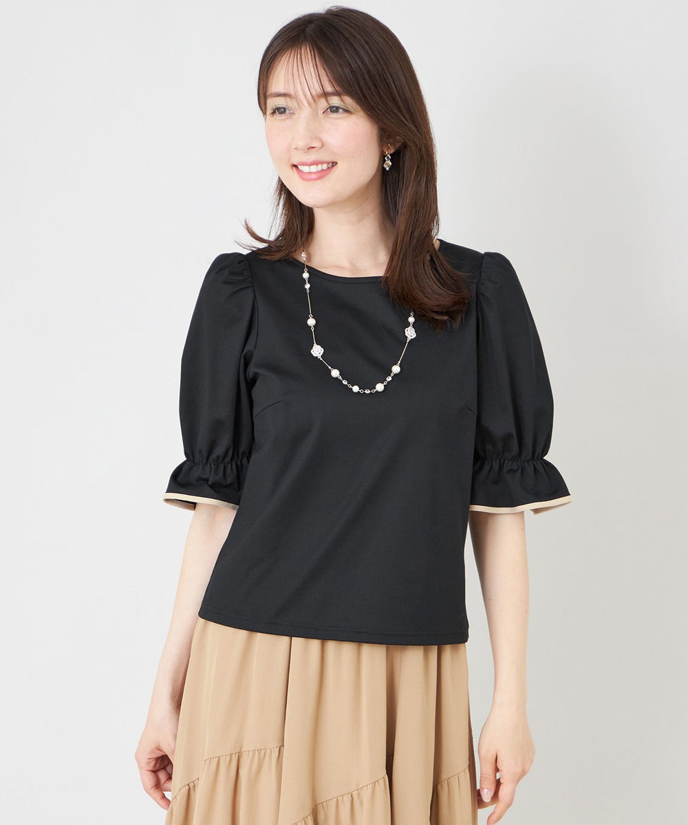 ポイントリボン デザインプルオーバー(トップス)｜TO BE CHIC(トゥー