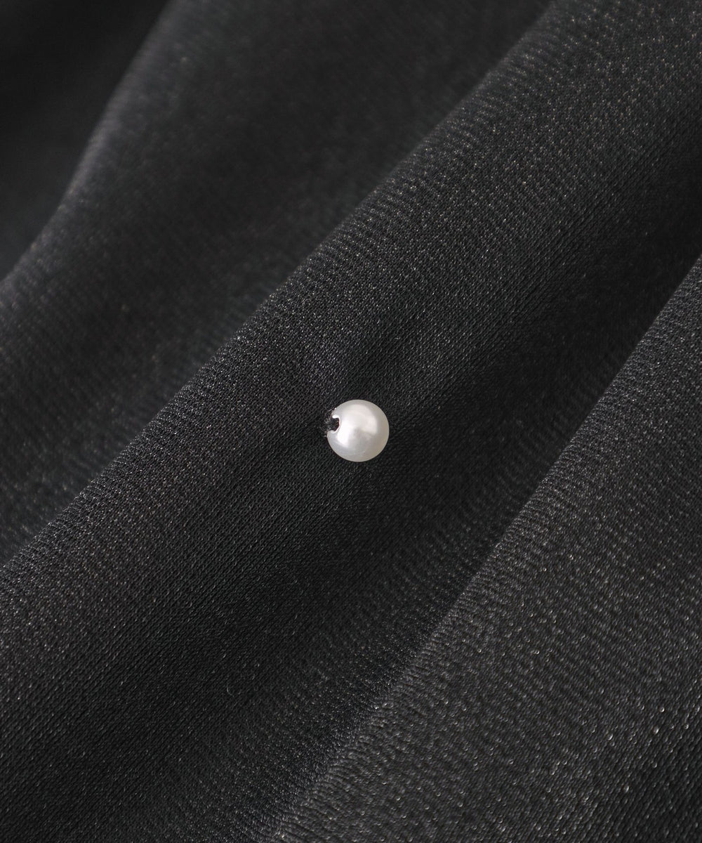シアーアクセント パールビジューチュニック(トップス)｜TO BE CHIC
