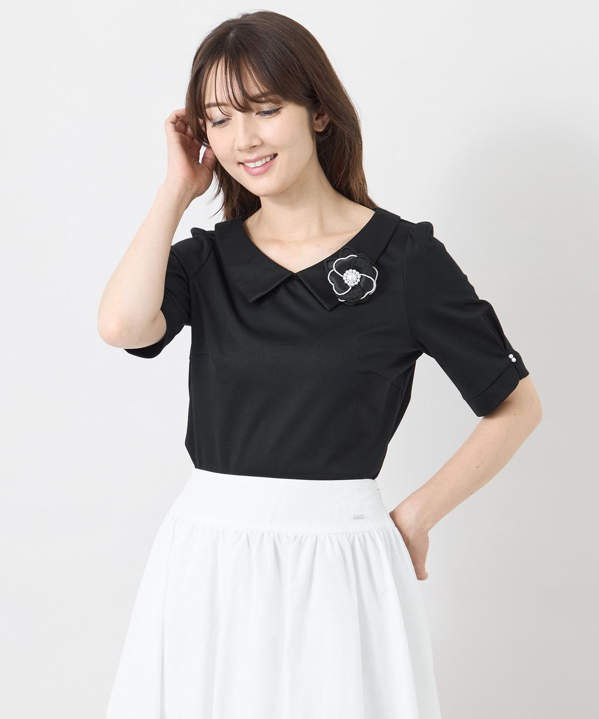 2361-W5P2478409__,09,モデル身長168cm 着用サイズ：40
