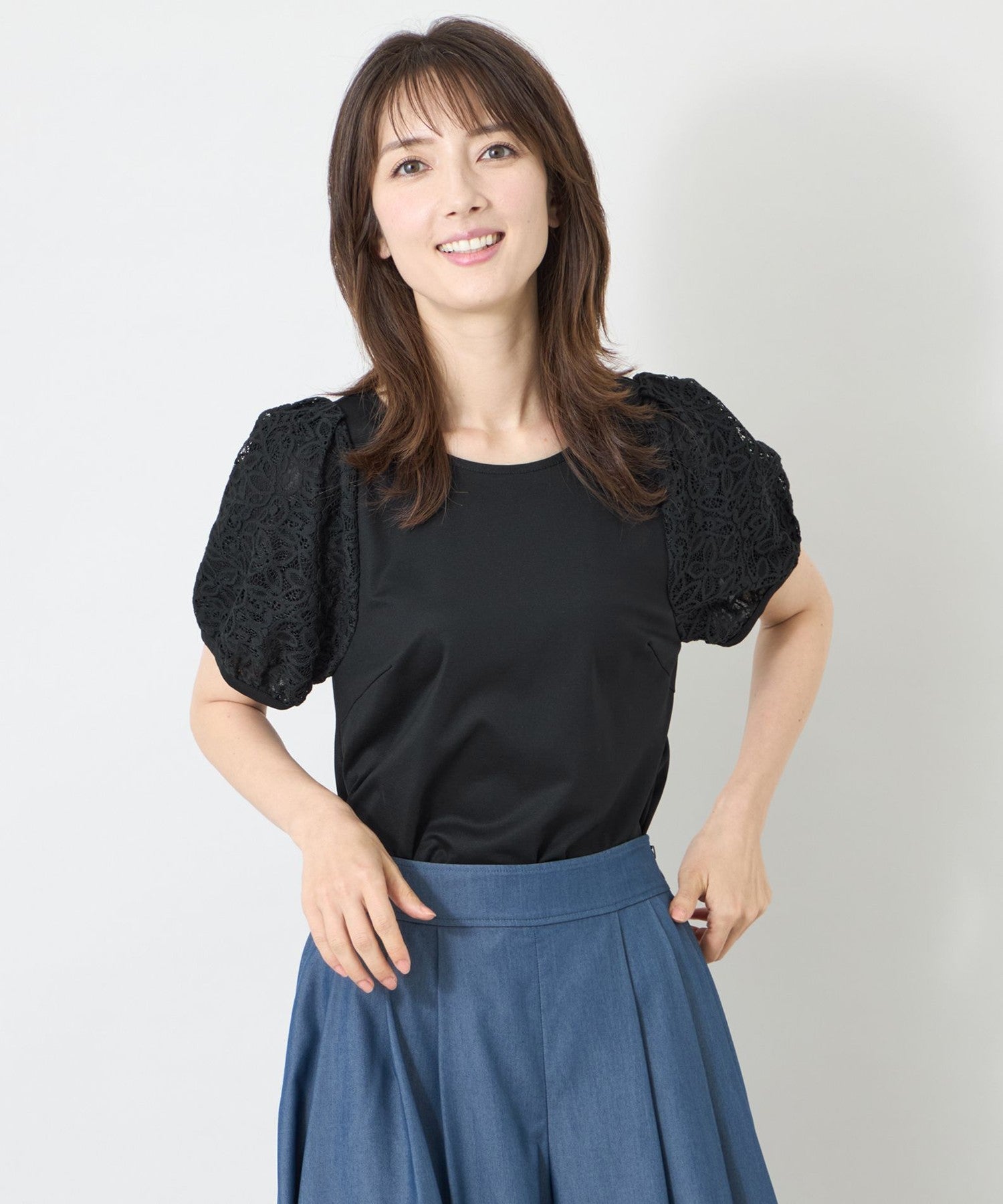 2361-W5P2576909__,09,モデル身長168cm 着用サイズ：40