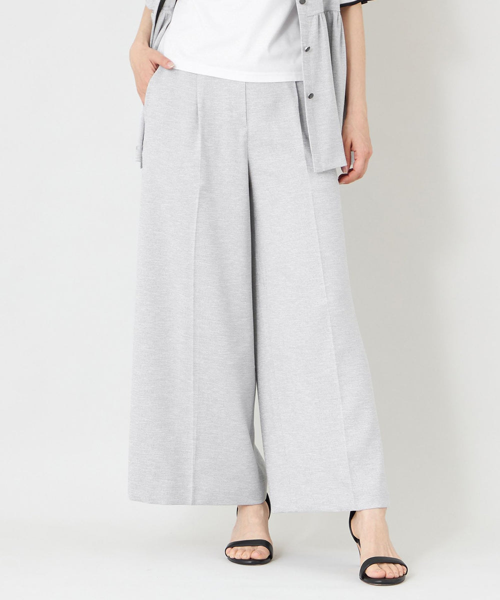 サマーコンフォート タックワイドパンツ(パンツ)｜TO BE CHIC(トゥー