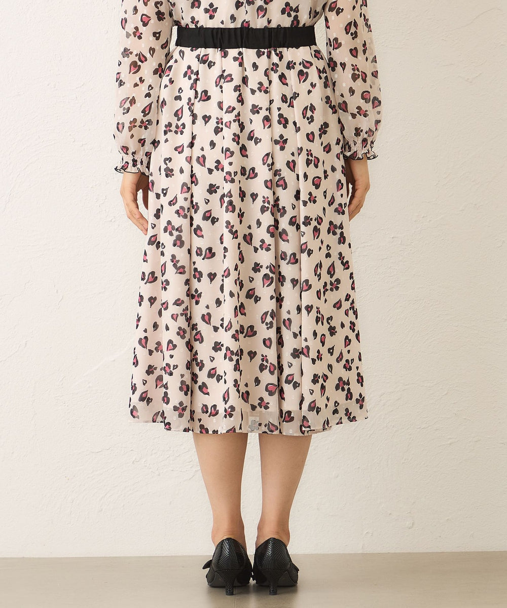 INCOTEX タックフレアスカート INCOTEX タックフレアスカート