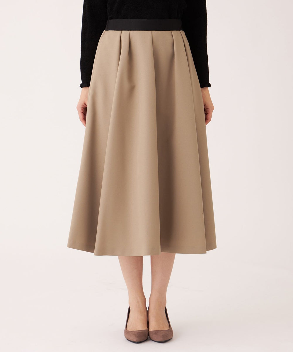 ランダムタック ツイルスカート(スカート)｜TO BE CHIC(トゥー ビー