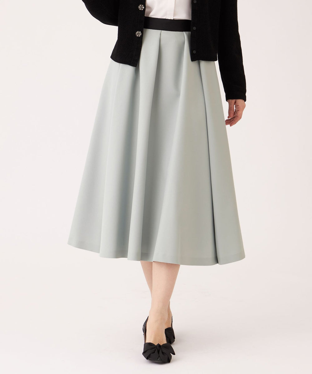 ランダムタック ツイルスカート(スカート)｜TO BE CHIC(トゥー ビー