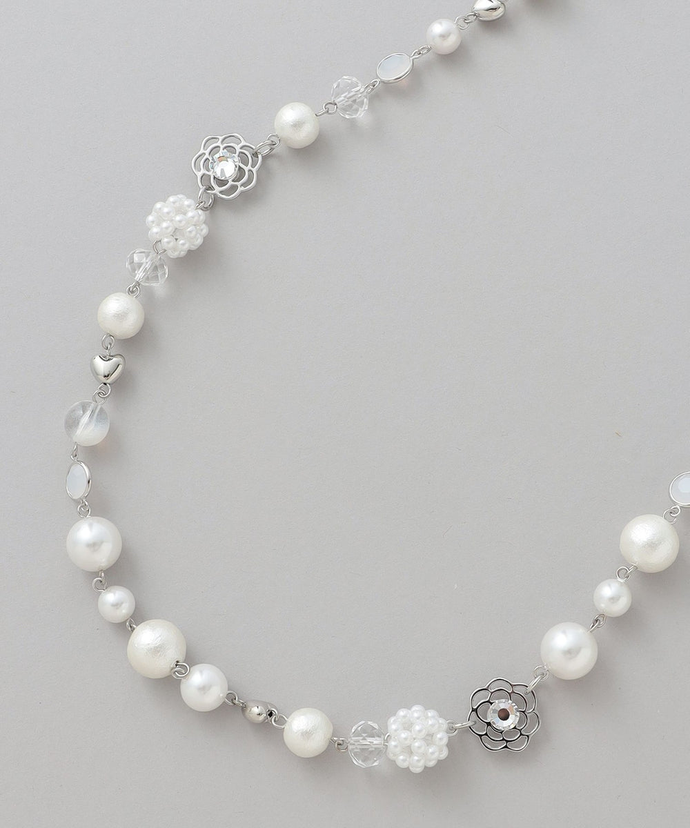 カメリアミックス ネックレス(小物・雑貨)｜TO BE CHIC(トゥー ビー