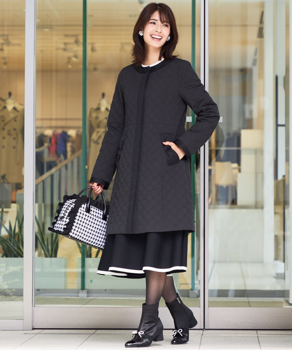 お試し価格 ノーカラーコート BE ジップコート - TOBE CHIC CHIC 新品