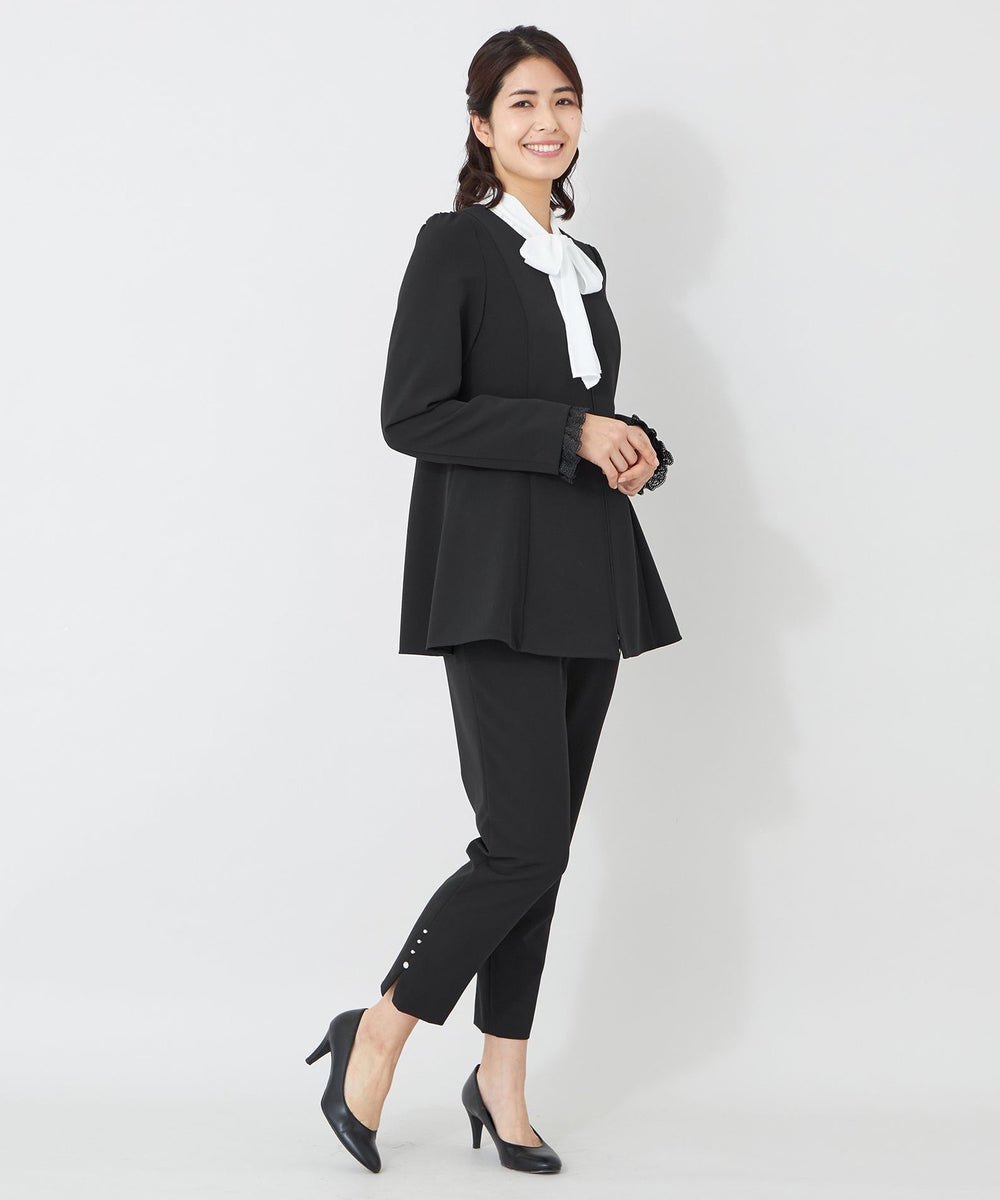 L】デュアルストレッチ ZIP チュニック(トップス)｜TO BE CHIC(トゥー