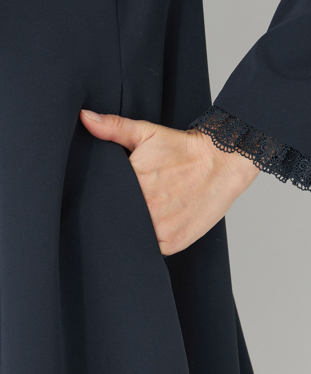 L】デュアルストレッチ ZIP チュニック(トップス)｜TO BE CHIC(トゥー