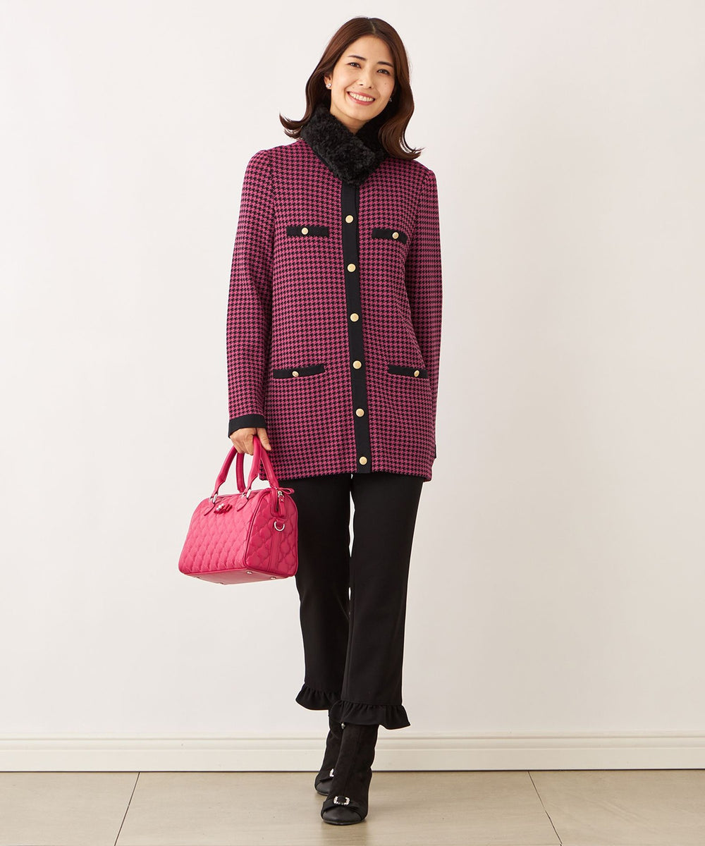 L】千鳥 ミドルカーディガン(トップス)｜TO BE CHIC(トゥー ビー