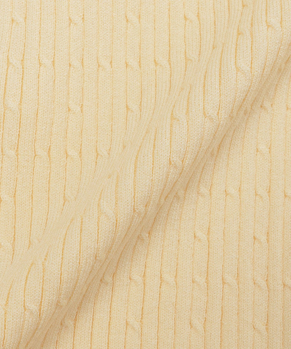 L】パールビジュー ケーブルリブニット(トップス)｜TO BE CHIC(トゥー