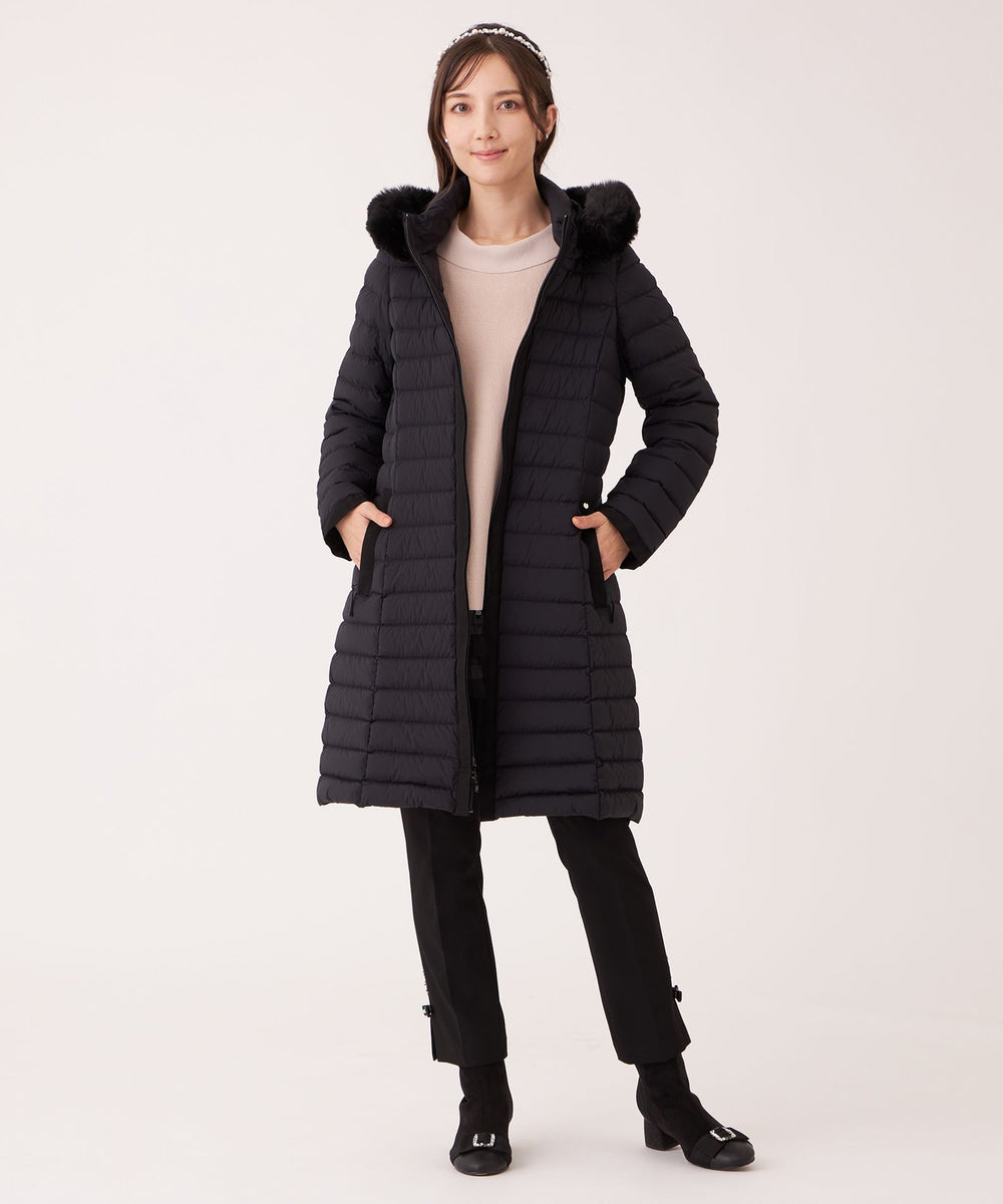 L】エレガンスヘム ニットチュニック(トップス)｜TO BE CHIC(トゥー