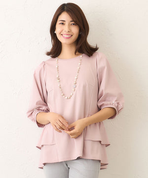 L】ティアードフリル チュニック(トップス)｜TO BE CHIC(トゥー ビー