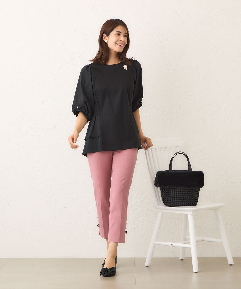 L】ティアードフリル チュニック(トップス)｜TO BE CHIC(トゥー ビー