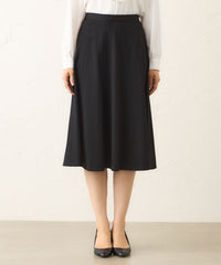 新品❤トゥービーシック　44 紺色 フレアスカート 膝丈 ロング L】モクロディ フレアスカート(スカート)｜TO BE CHIC(トゥー ビー