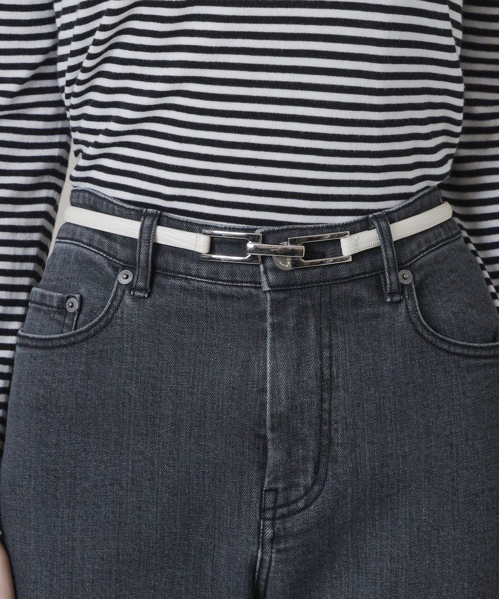 予約販売】リザード/サフィアーノレザーアジャストベルト(ベルト