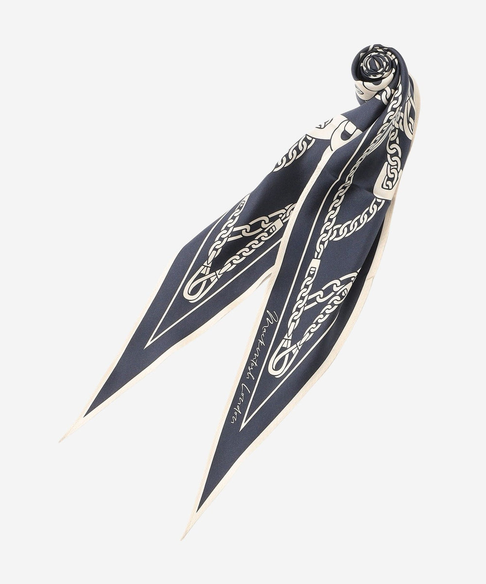 Y2K ダメージ　スカーフ eclat5月号掲載】【Diamond Shape Scarf/ダイヤモンドシェイプスカーフ