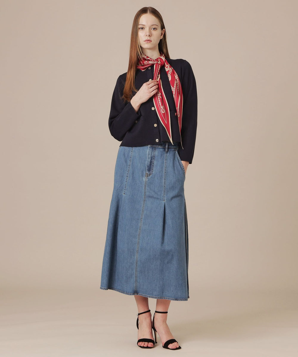 eclat5月号掲載】【Diamond Shape Scarf/ダイヤモンドシェイプスカーフ