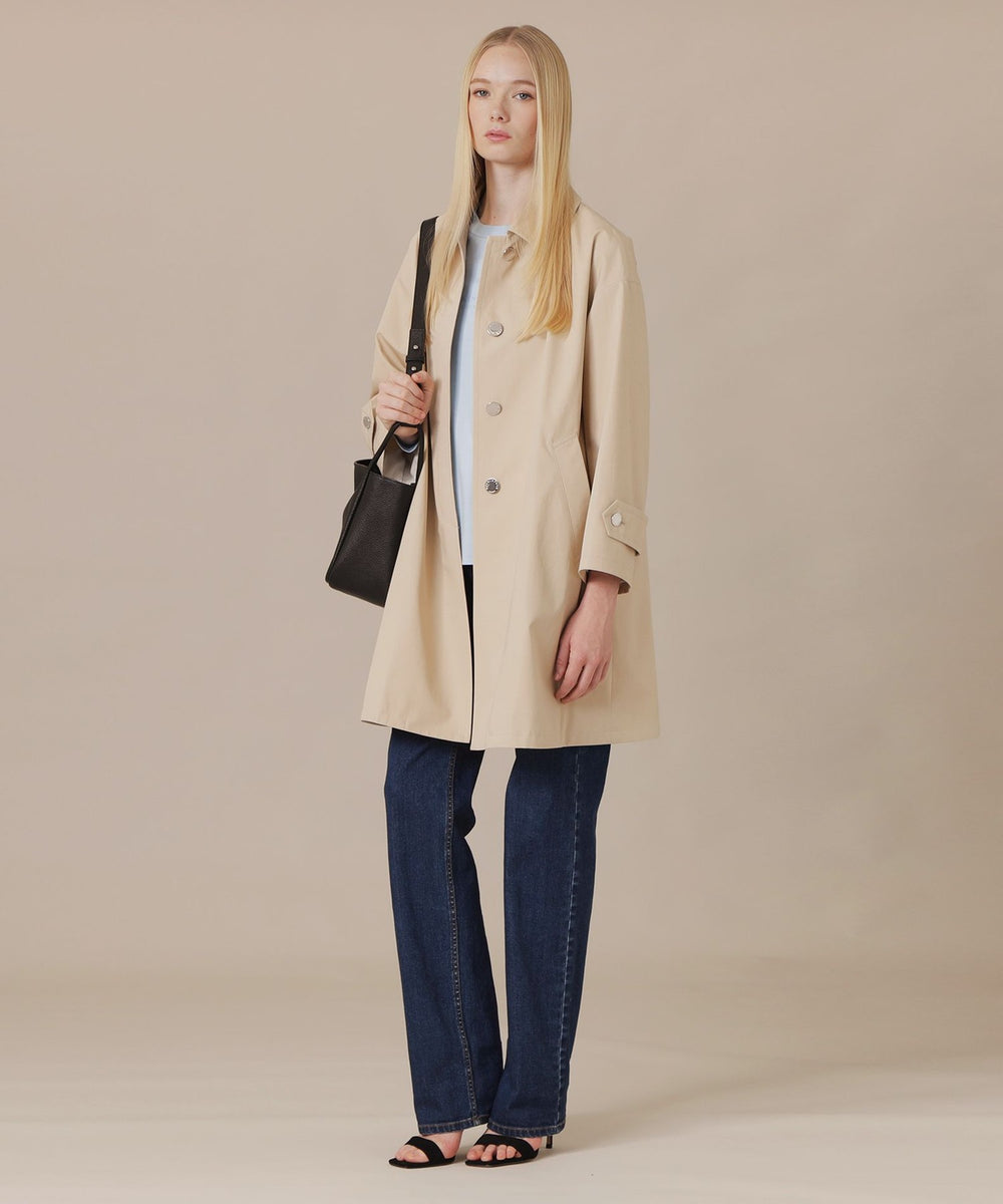 ROSLEY/ロズリー】ウエザーコットンステンカラーコート(コート