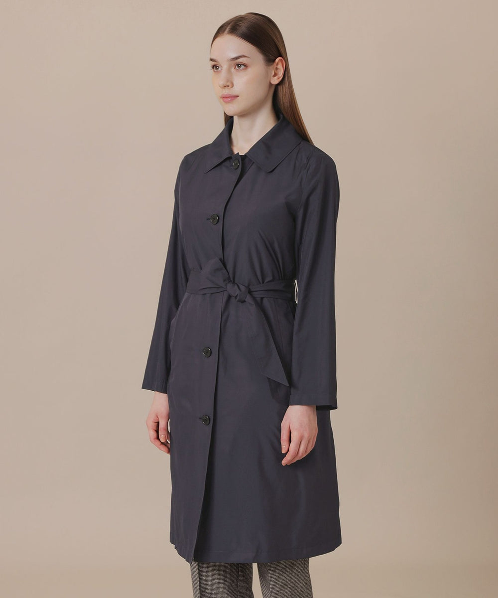 BANTON/バントン】パウダータフタステンカラーコート(コート