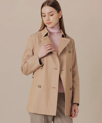 GABARDINE 19】【LOGIE/ロージー】ショートトレンチコート(コート