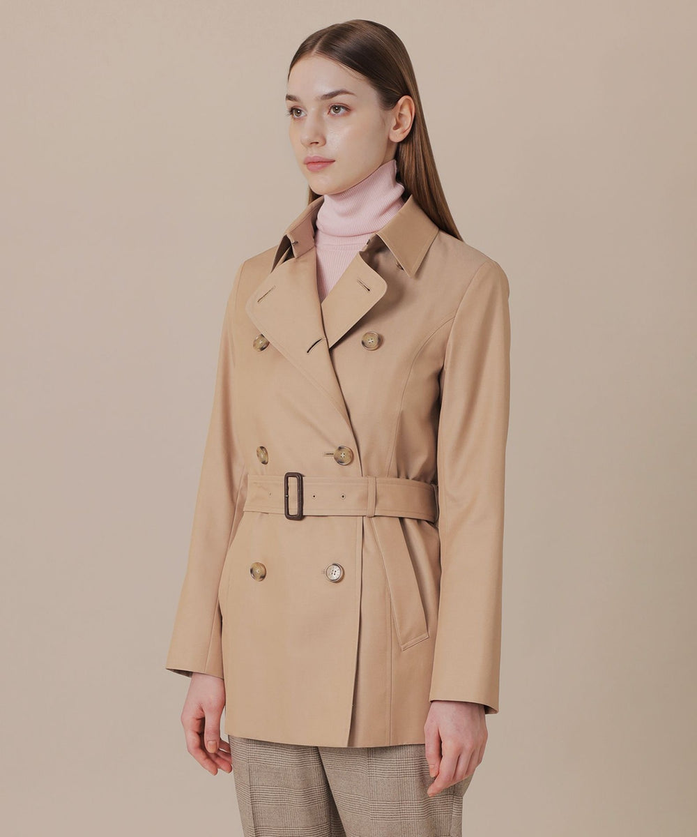 GABARDINE 19】【LOGIE/ロージー】ショートトレンチコート(コート