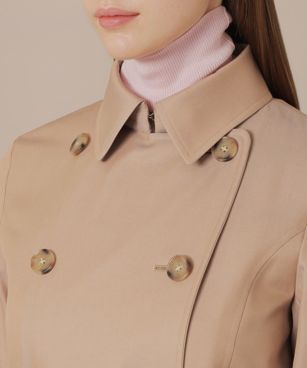 マッキントッシュロンドン♪ショート丈トレンチコート GABARDINE 19】【LOGIE/ロージー】ショートトレンチコート