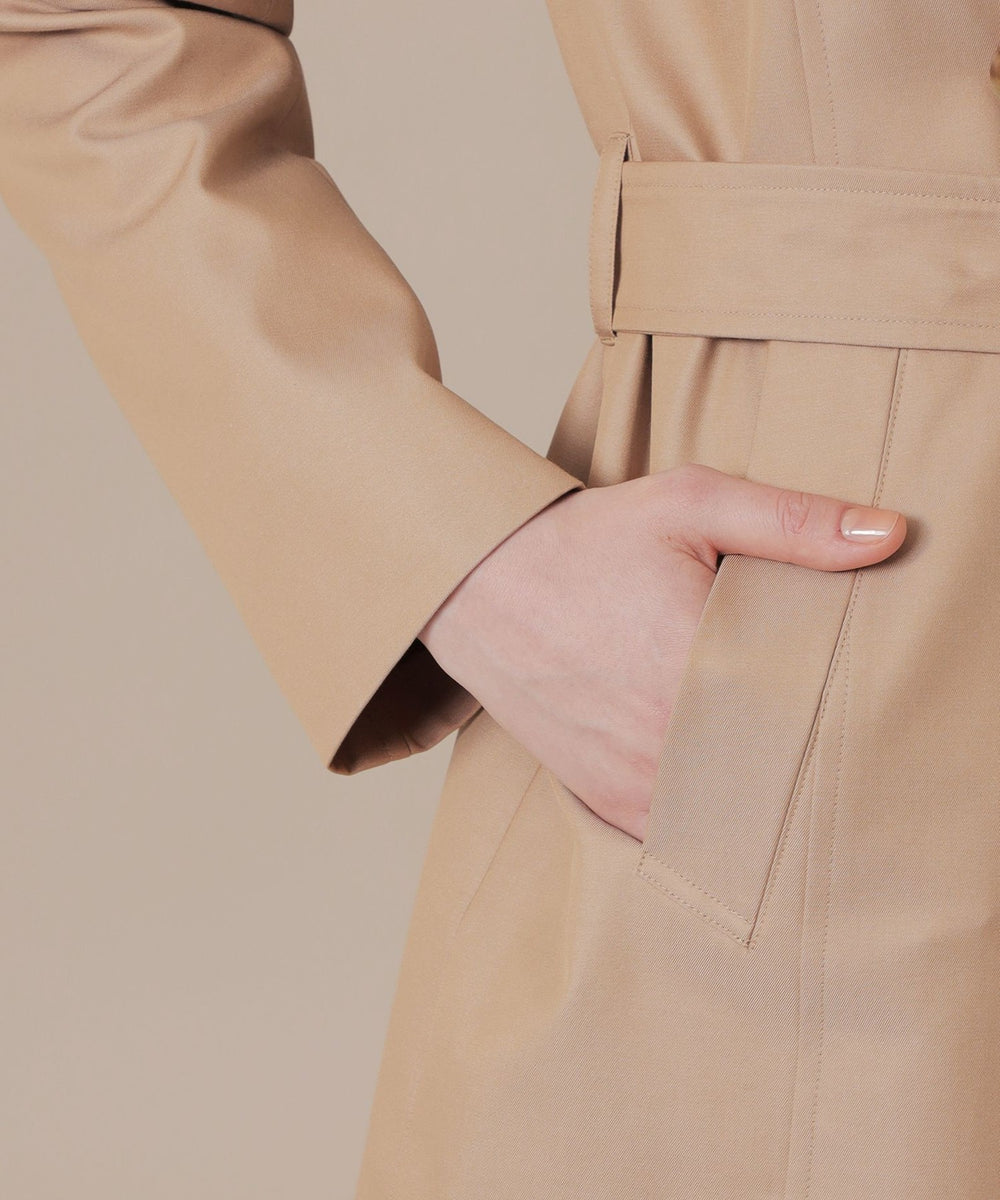 マッキントッシュロンドン♪ショート丈トレンチコート GABARDINE 19】【LOGIE/ロージー】ショートトレンチコート