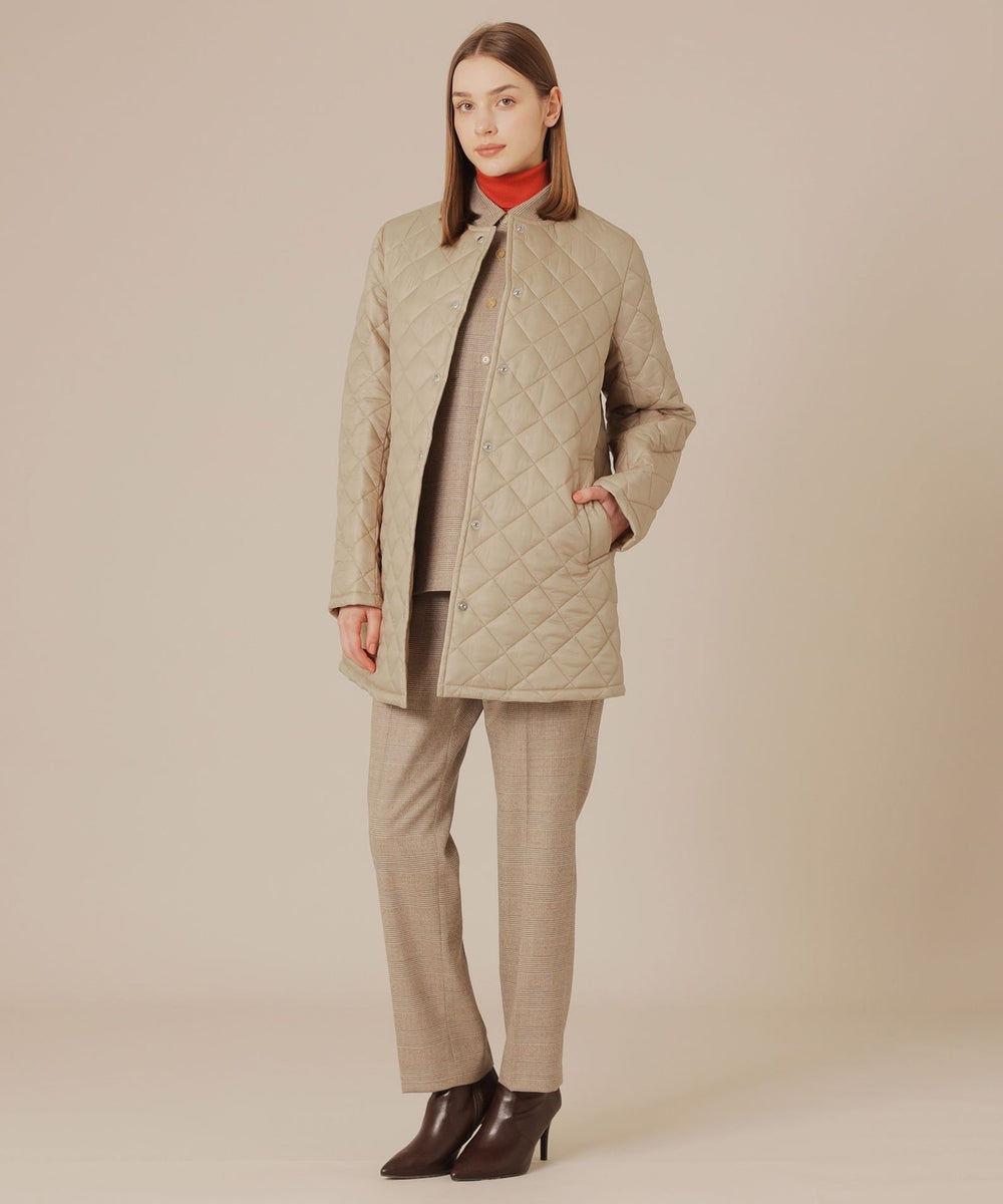 【タグ無し未使用】MACKINTOSHLONDONキルティングジャケット コート Precious12月号/婦人画報11月号掲載】【TilburyNocollarmiddleティル