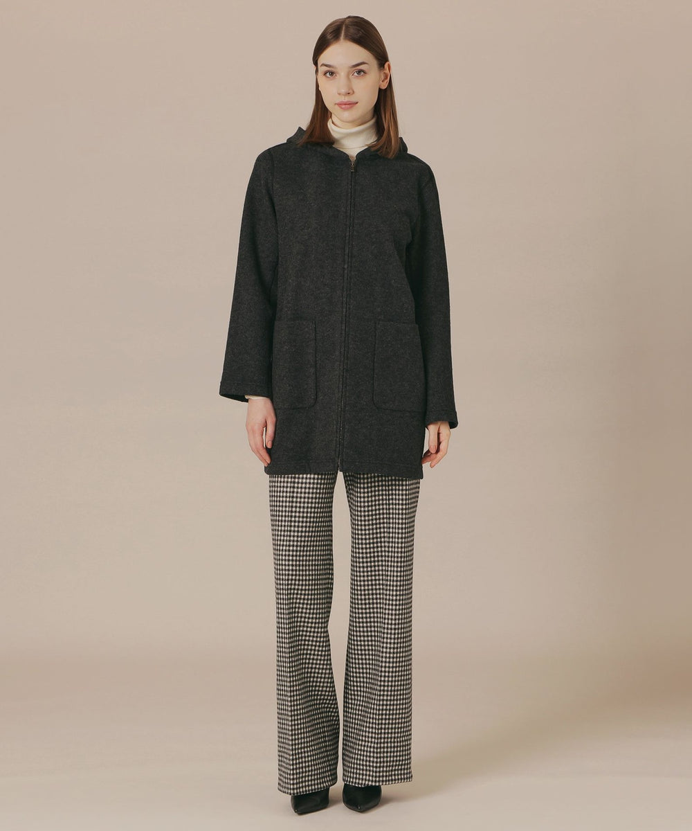 婦人画報11月号掲載】ポリエステルオックスフォード3WAYコート(コート