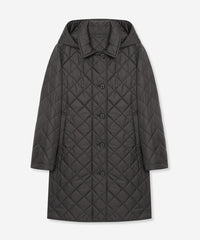 キルティングタフタフーデットコート(コート)｜MACKINTOSH LONDON