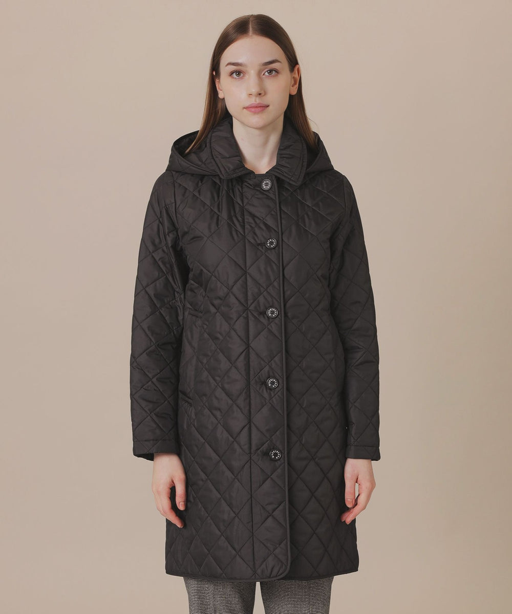 キルティングタフタフーデットコート(コート)｜MACKINTOSH LONDON