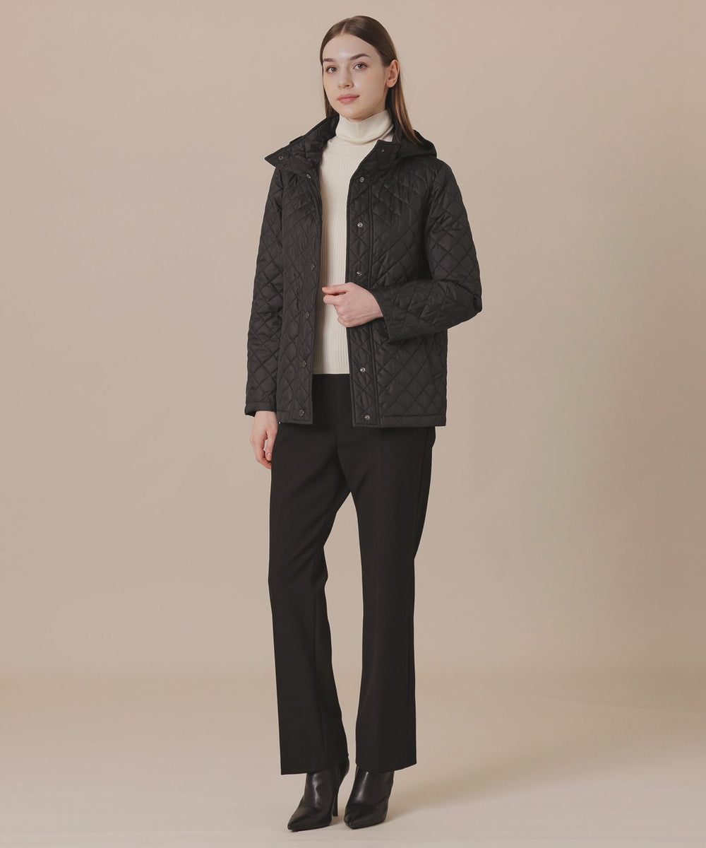 キルティングタフタフーデットショートコート(コート)｜MACKINTOSH