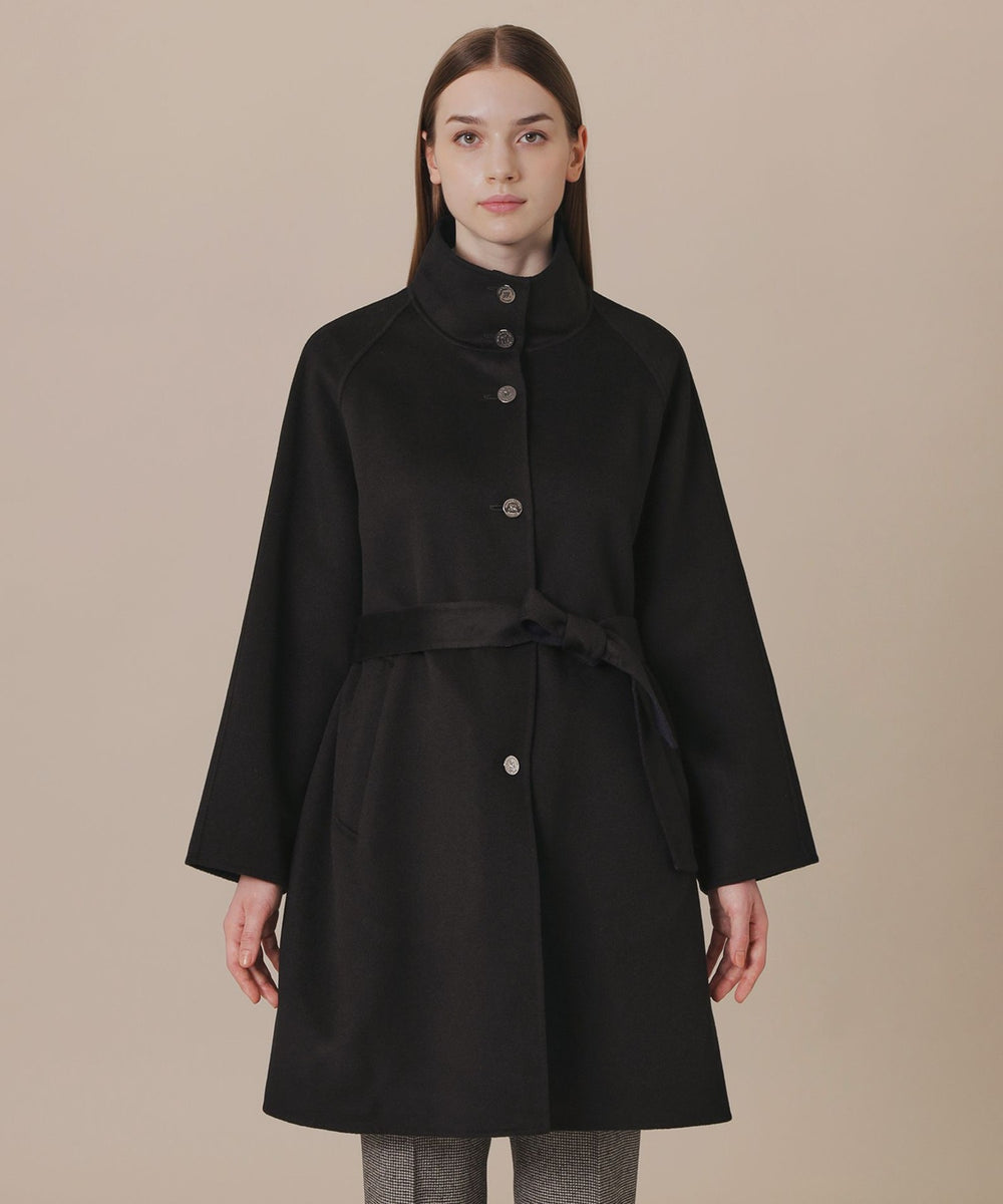 コードマスター 15ポンド WEB・一部店舗限定】カシミヤブレンドウールリバースタンドカラー