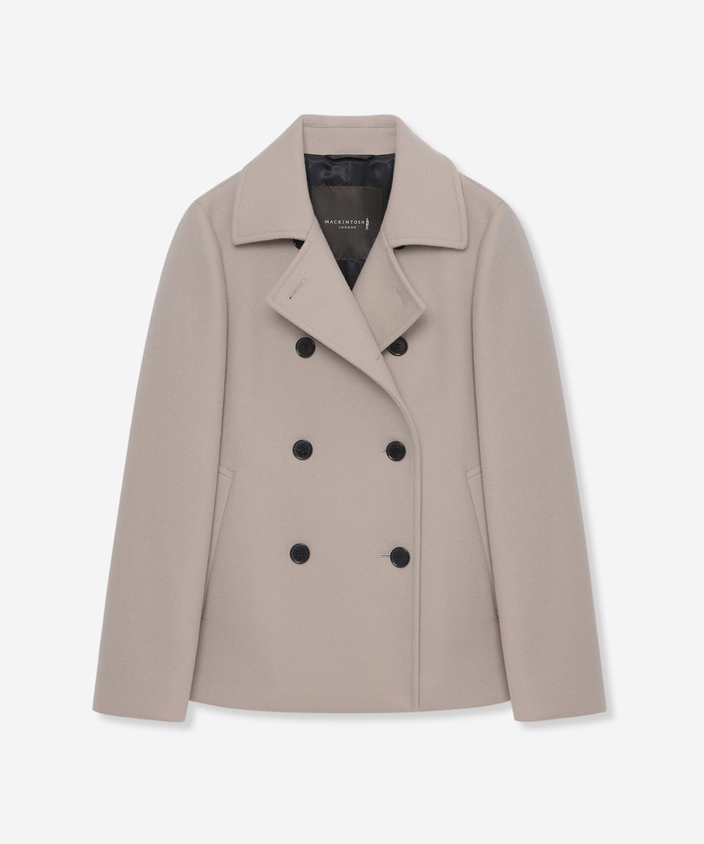 美品✨MACKINTOSH PHILOSOPHY メルトンダブルショートコート Precious12月号】【KEIGHLEY/キースリー】ウールダブルクロスメルトン