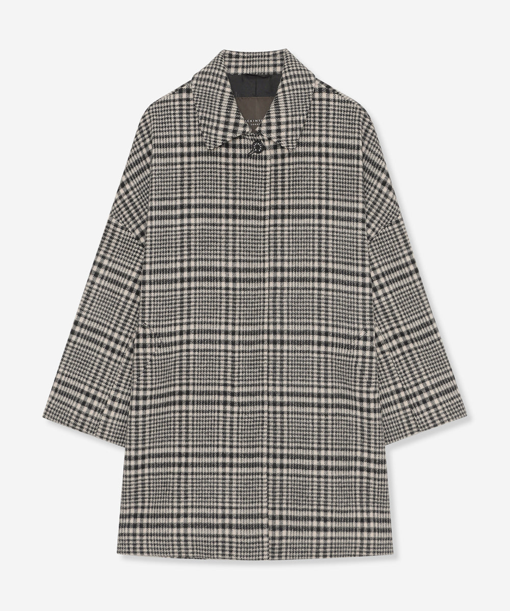 MACKINTOSH LONDON ROSLEY ビーバーステンカラーコート エクラ掲載】【ROSLEY/ロズリー】ピュアラムビーバーステン