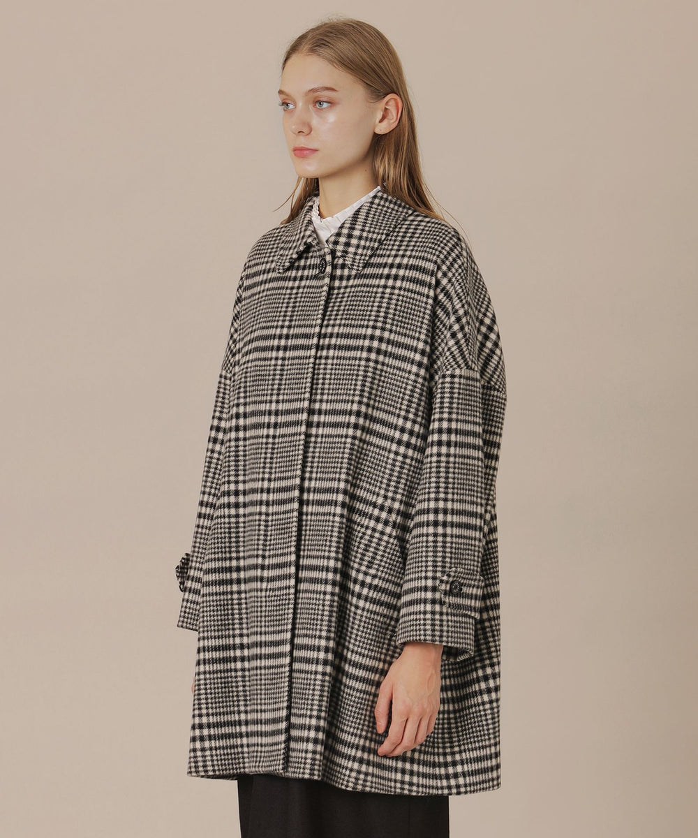 ROSLEY/ロズリー】ぺコラムビーバーステンカラーコート(コート