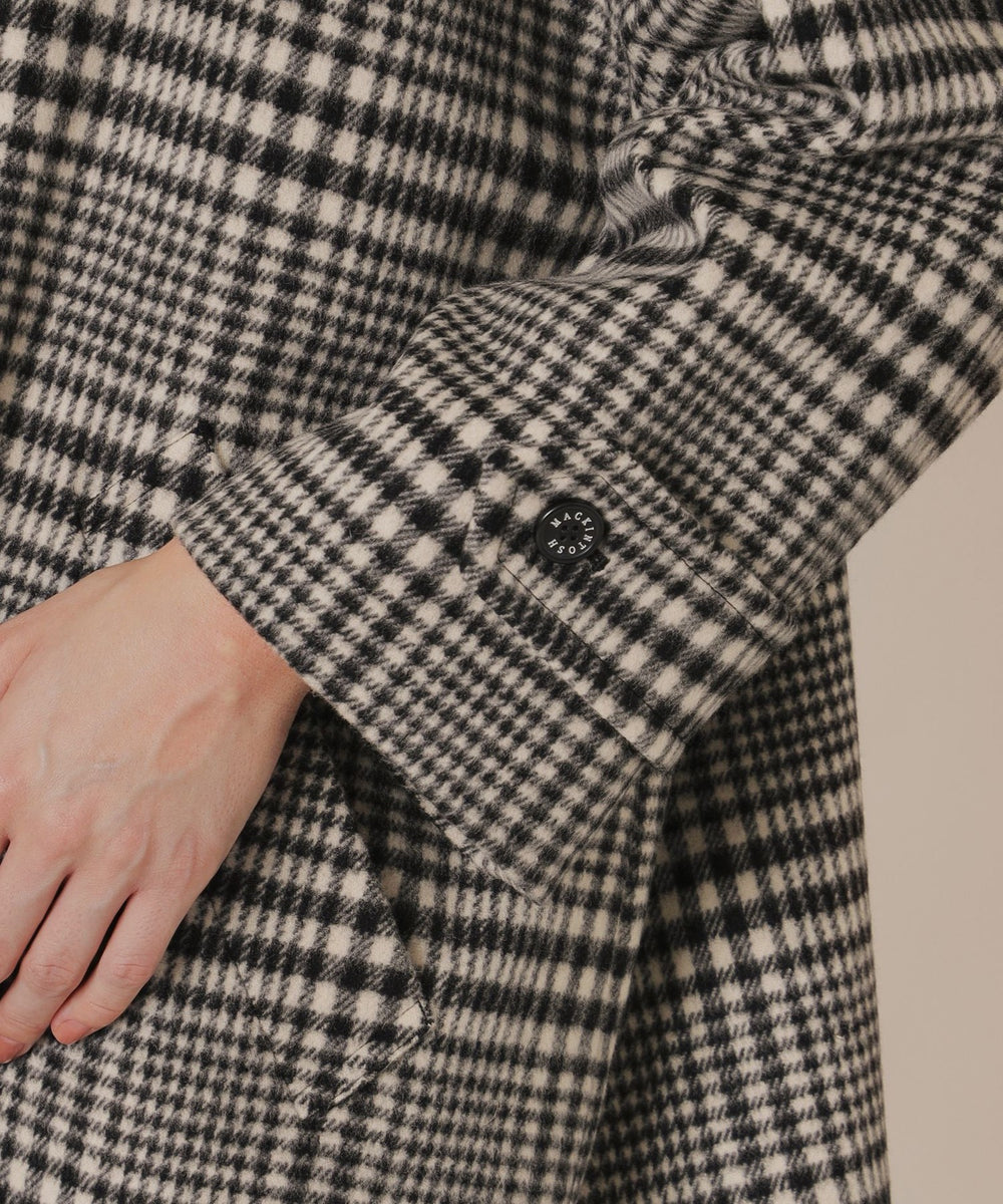 MACKINTOSH LONDON ROSLEY ビーバーステンカラーコート エクラ掲載】【ROSLEY/ロズリー】ピュアラムビーバーステン