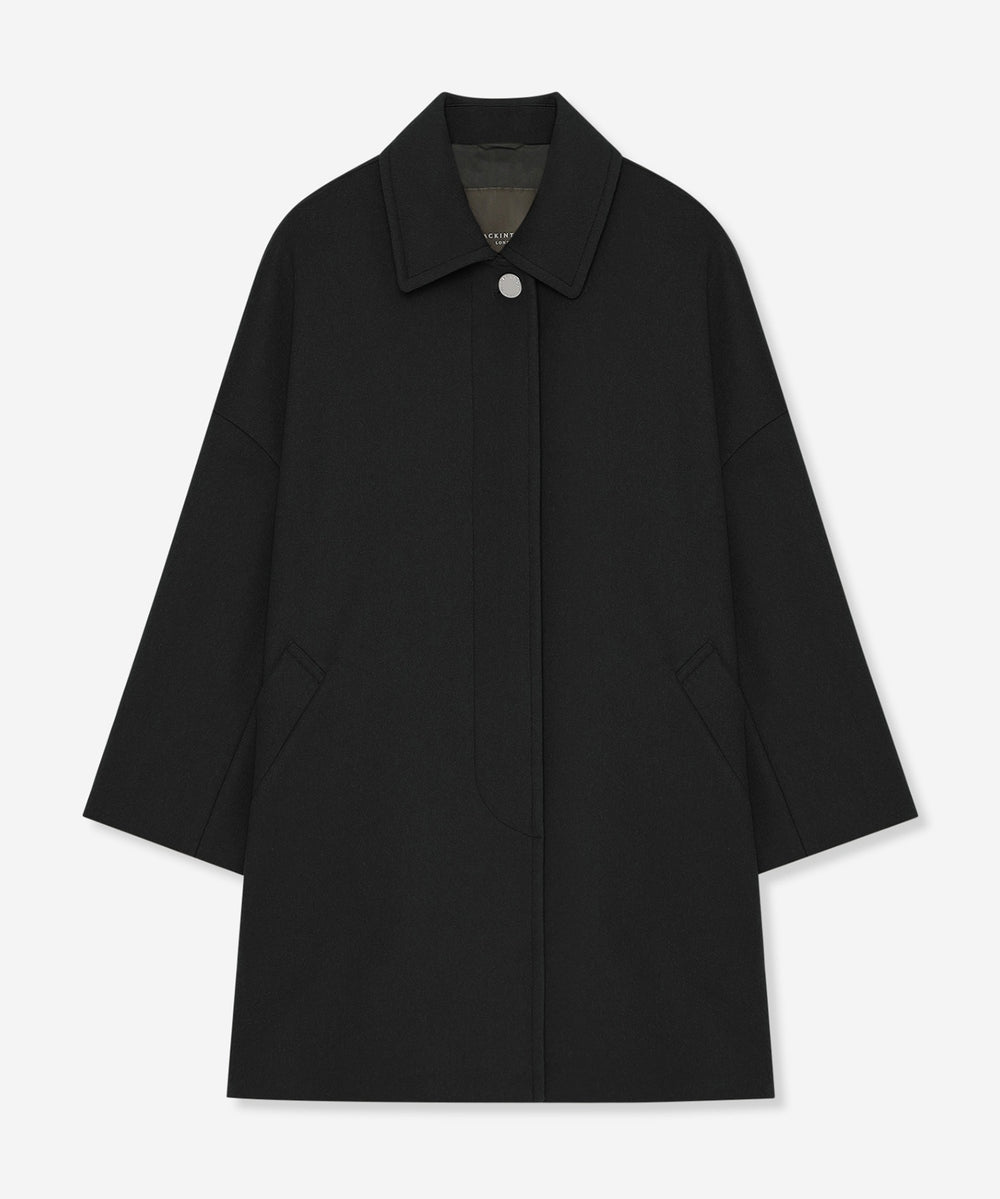 予約販売】【ROSLEY/ロズリー】ぺコラム圧縮ビーバーステンカラー