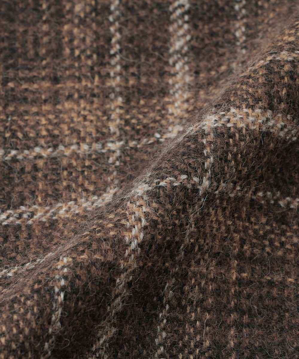 WEB・一部店舗限定】【ROSLEY/ロズリー】ウールリバーチェックコート