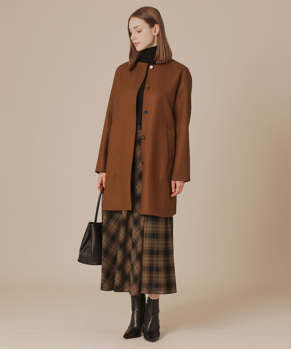 ライトウールリバーノーカラーコート(コート)｜MACKINTOSH LONDON