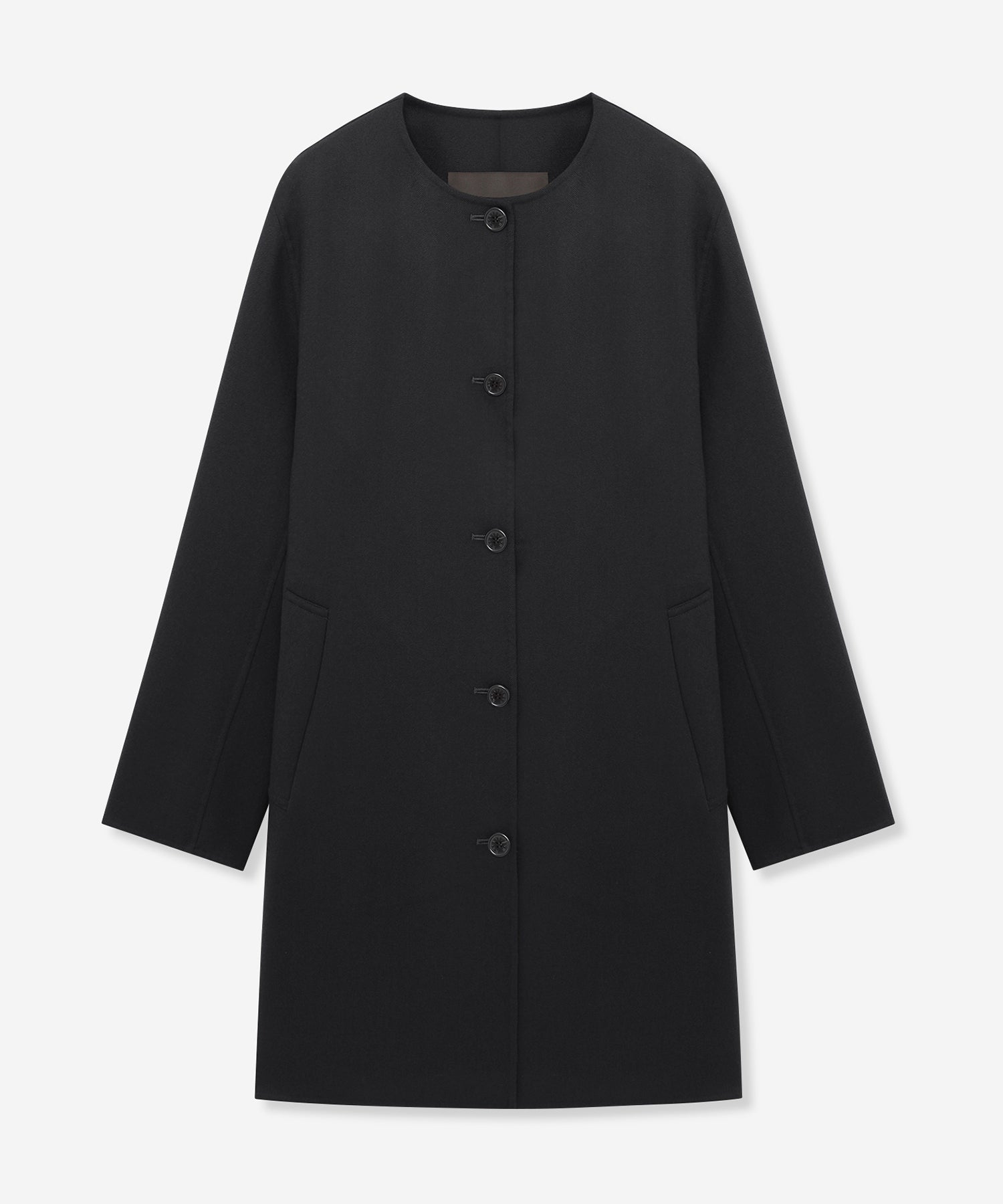 ライトウールリバーノーカラーコート(コート)｜MACKINTOSH LONDON