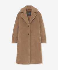 ふうた！マッキントッシュロンドン ボアコート 婦人画報11月号掲載】【ROSLEY／ロズリー】ウールブレンド