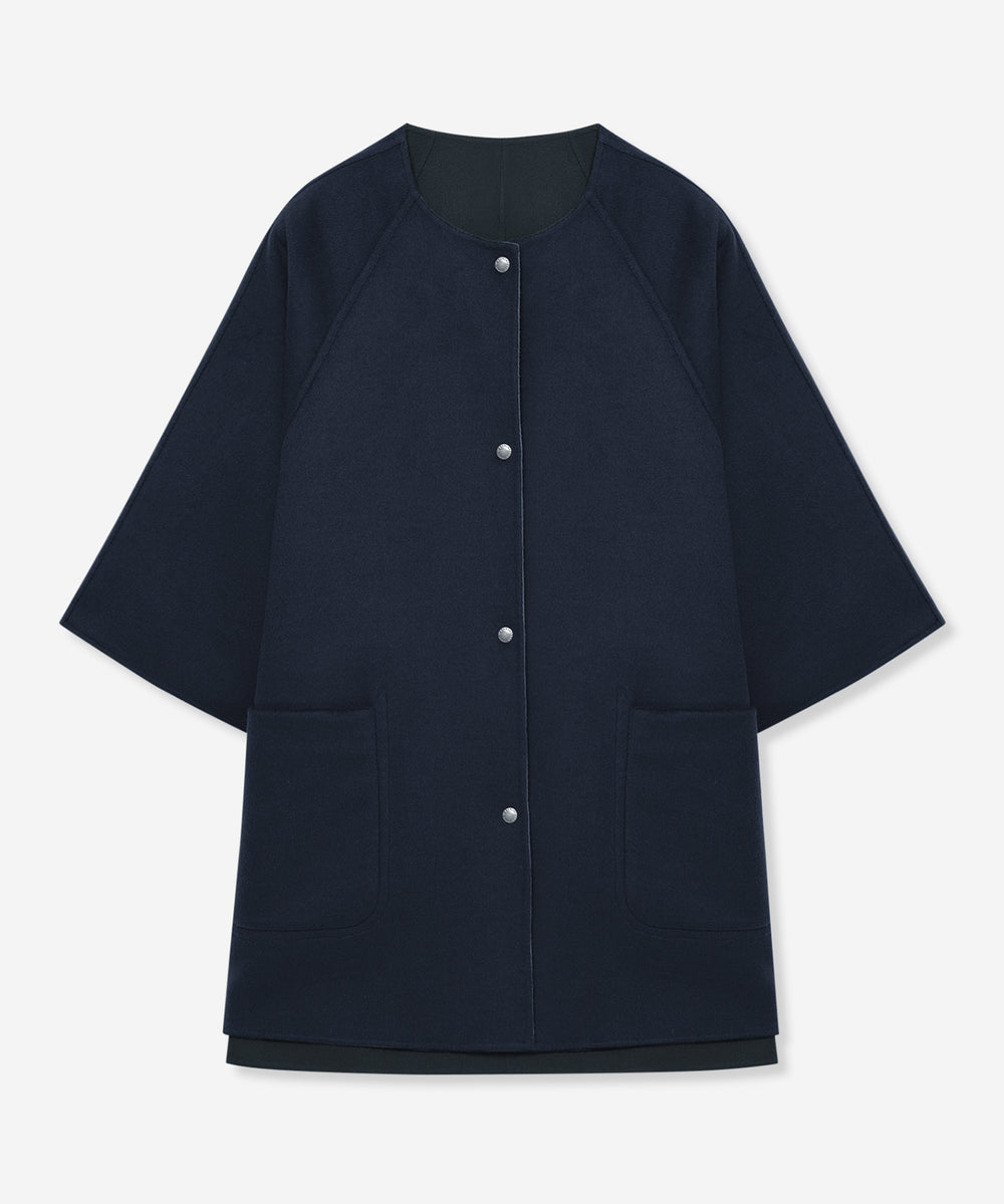 美品　英国製　Mackintosh マッキントッシュ　ウール　ポンチョ　コート IENA ポンチョ MACKINTOSH/マッキントッシュ 別注 LYNESS